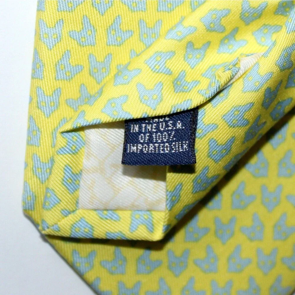 Vineyard Vines Necktie Foxfield Horse Races Charlottesville VA 2018 Silk custom